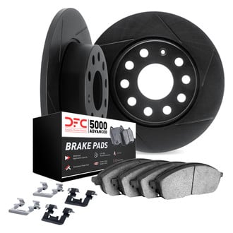 DFC® 3512-54220 - Slotted Rear Brake Kit with 5000 Advanced Brake Pads
