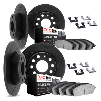 DFC® - Slotted Brake Kit with 5000 Advanced Brake Pads