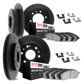 DFC® - Slotted Brake Kit with 5000 Advanced Brake Pads
