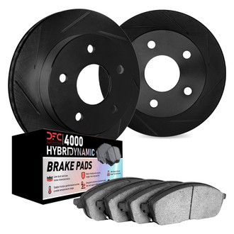 DFC® - Slotted Front Brake Kit with 4000 HybriDynamic Brake Pads