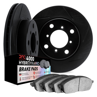 DFC® - Slotted Front Brake Kit with 4000 HybriDynamic Brake Pads