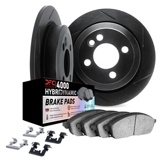DFC® - Slotted Brake Kit with 4000 HybriDynamic Brake Pads