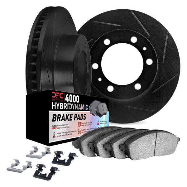 DFC® - Slotted Rear Brake Kit with 4000 HybriDynamic Brake Pads