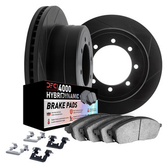 DFC® 3812-54010 - Slotted Front Brake Kit with 4000 HybriDynamic Brake Pads