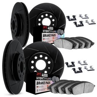 DFC® - Slotted Brake Kit with 4000 HybriDynamic Brake Pads