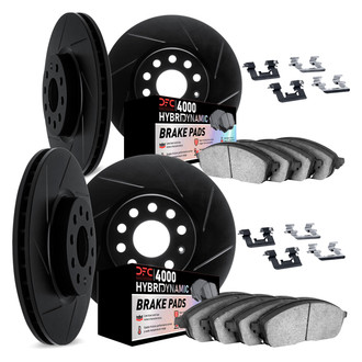 DFC® - Slotted Brake Kit with 4000 HybriDynamic Brake Pads