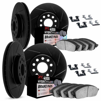 DFC® - Slotted Front and Rear Brake Kit with 4000 HybriDynamic Brake Pads