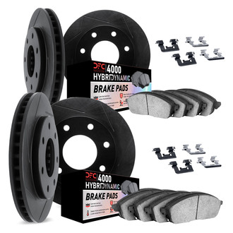 DFC® - Slotted Front and Rear Brake Kit with 4000 HybriDynamic Brake Pads