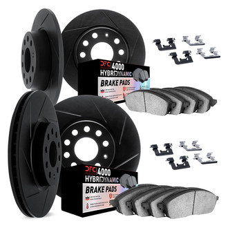 DFC® - Slotted Brake Kit with 4000 HybriDynamic Brake Pads