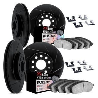 DFC® - Slotted Front and Rear Brake Kit with 4000 HybriDynamic Brake Pads
