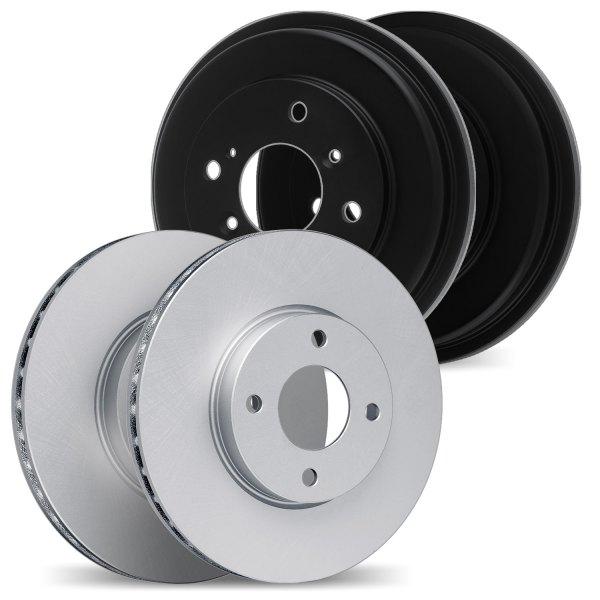 DFC® - GeoSpec® 1-Piece Front and Rear Brake Rotor Set