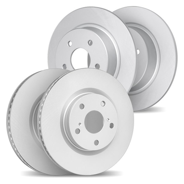 DFC® - GeoSpec® 1-Piece Front and Rear Brake Rotor Set