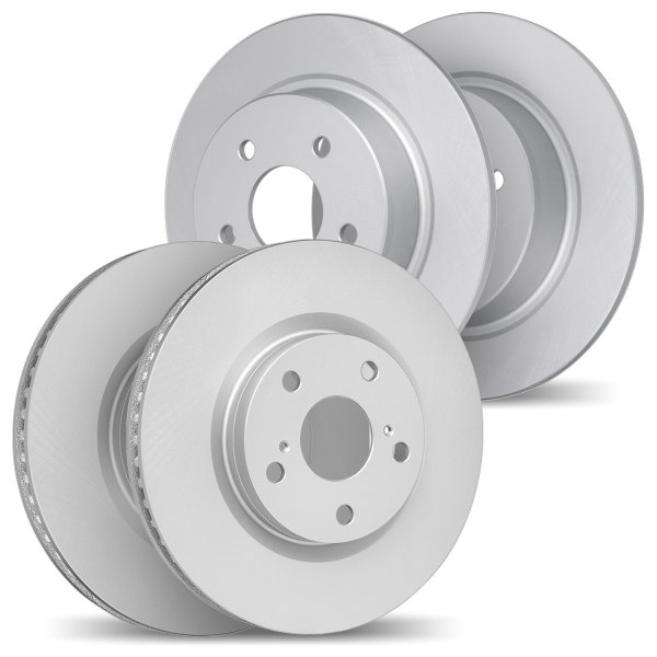DFC® - GeoSpec® 1-Piece Front and Rear Brake Rotor Set