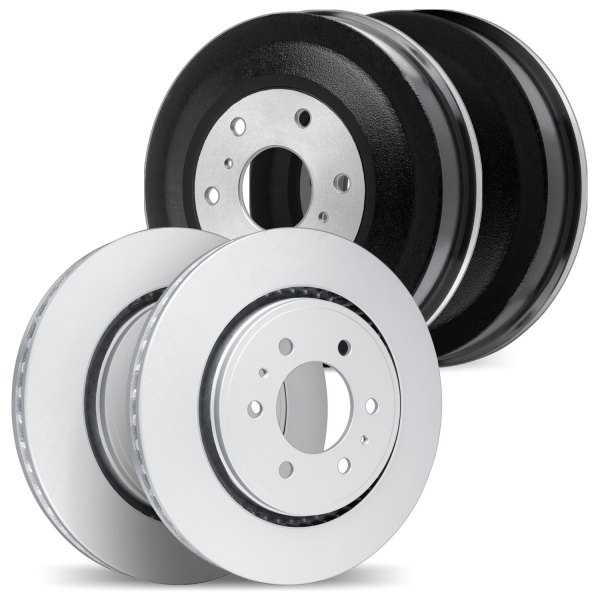 DFC® - Geospec Front and Rear Brake Kit with Drums