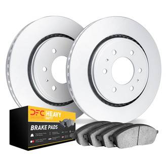 DFC® - Geospec Plain Brake Kit with Heavy Duty Brake Pads