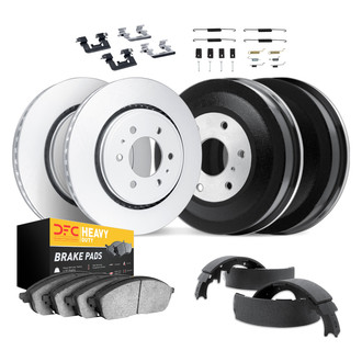 DFC® - Geospec Plain Brake Kit with Heavy Duty Brake Pads
