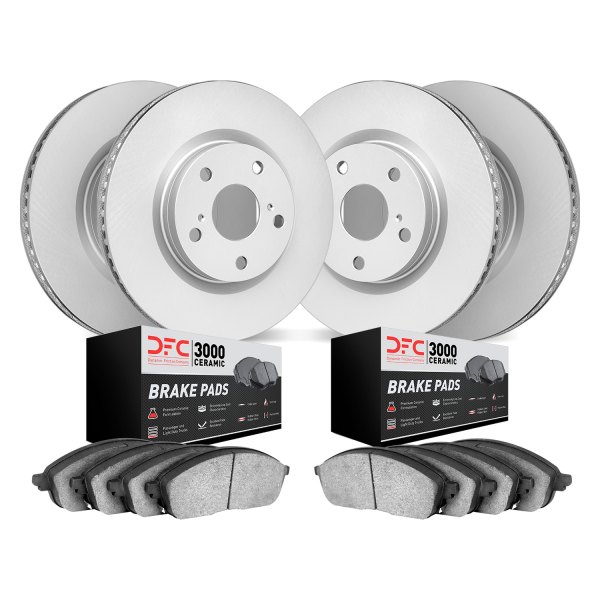 DFC® - GEO-KIT 3000 Plain Front and Rear Brake Kit