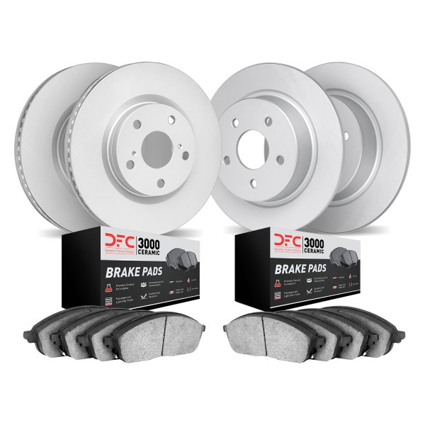 DFC® - GEO-KIT 3000 Plain Front and Rear Brake Kit