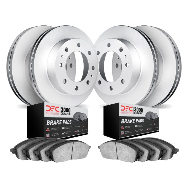 DFC® - GEO-KIT 3000 Plain Front and Rear Brake Kit