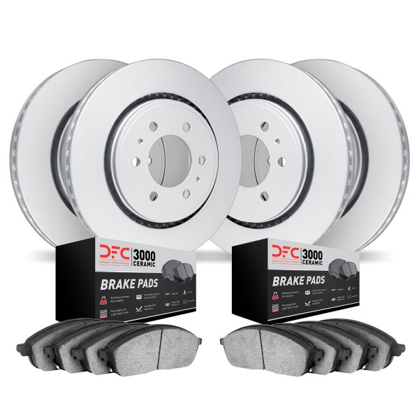 DFC® - GEO-KIT 3000 Plain Front and Rear Brake Kit