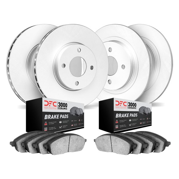 DFC® - GEO-KIT 3000 Plain Front and Rear Brake Kit