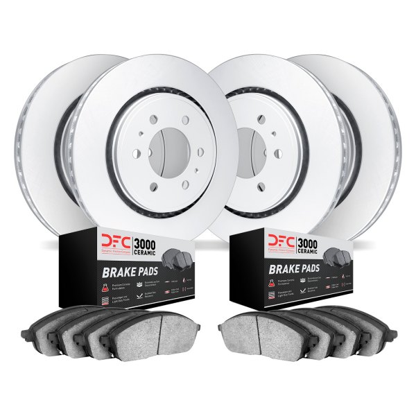 DFC® - GEO-KIT 3000 Plain Front and Rear Brake Kit