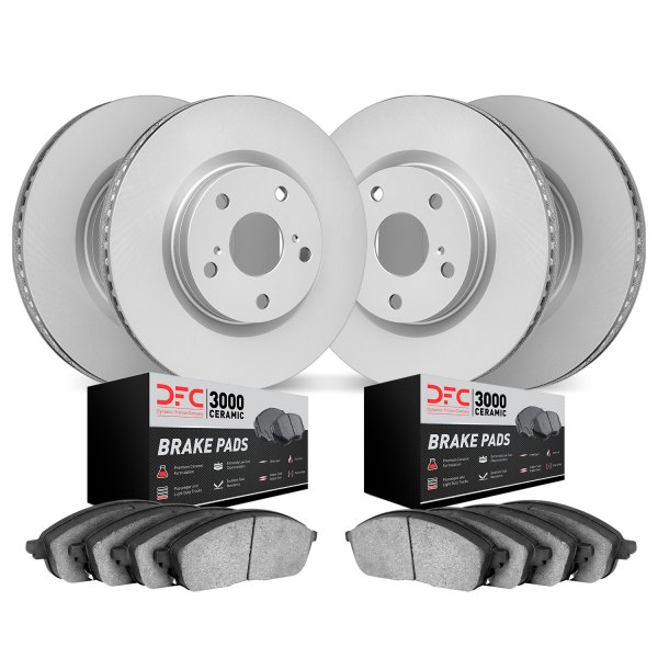 DFC® - GEO-KIT 3000 Plain Front and Rear Brake Kit