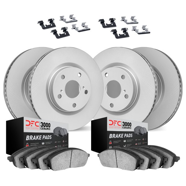 DFC® - GEO-KIT 3000+ Plain Front and Rear Brake Kit