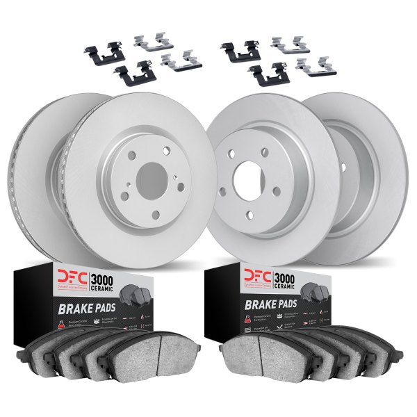 DFC® - GEO-KIT 3000+ Plain Front and Rear Brake Kit