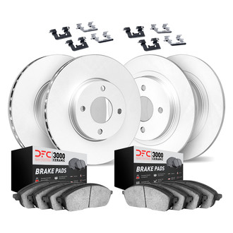 DFC® - GEO-KIT 3000+ Plain Front and Rear Brake Kit