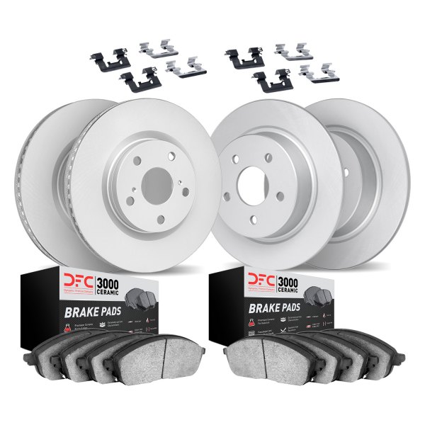 DFC® - GEO-KIT 3000+ Plain Front and Rear Brake Kit