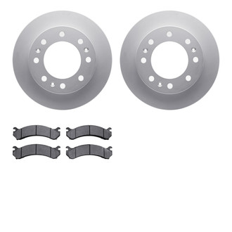 DFC® - Geospec Plain Front Brake Kit with Ultimate Duty Performance Brake Pads