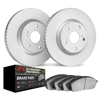 DFC® 4402-54002 - Geospec Plain Front Brake Kit with Ultimate Duty Performance Brake Pads