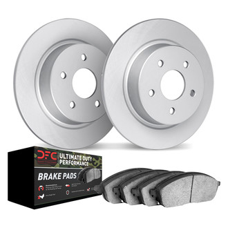 DFC® - Geospec Plain Brake Kit with Ultimate Duty Performance Brake Pads