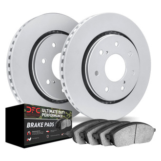 DFC® - Geospec Plain Front Brake Kit with Ultimate Duty Performance Brake Pads