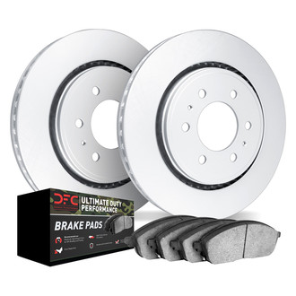 DFC® - Geospec Plain Brake Kit with Ultimate Duty Performance Brake Pads