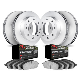 DFC® - Geospec Plain Brake Kit with Ultimate Duty Performance Brake Pads