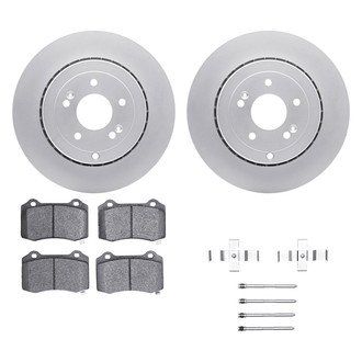 DFC® - Geospec Plain Rear Brake Kit with Ultimate Duty Performance Brake Pads