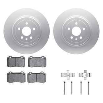 DFC® - Geospec Plain Rear Brake Kit with Ultimate Duty Performance Brake Pads