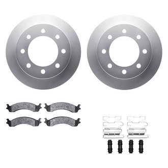 DFC® - Geospec Plain Front Brake Kit with Ultimate Duty Performance Brake Pads