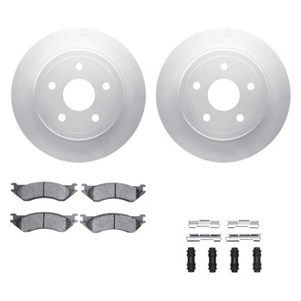 DFC® - Geospec Plain Rear Brake Kit with Ultimate Duty Performance Brake Pads