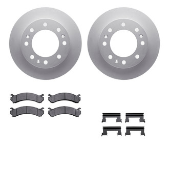 DFC® - Geospec Plain Front Brake Kit with Ultimate Duty Performance Brake Pads