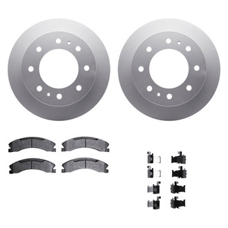 DFC® - Geospec Plain Rear Brake Kit with Ultimate Duty Performance Brake Pads