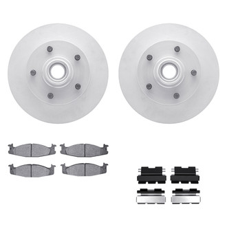 DFC® - Geospec Plain Front Brake Kit with Ultimate Duty Performance Brake Pads