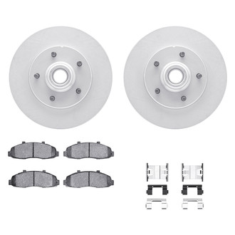 DFC® - Geospec Plain Front Brake Kit with Ultimate Duty Performance Brake Pads