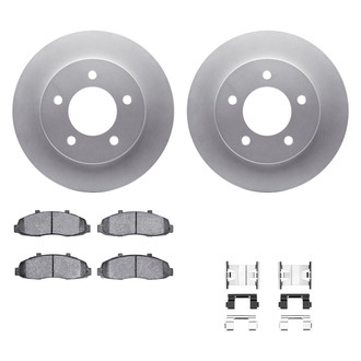 DFC® - Geospec Plain Front Brake Kit with Ultimate Duty Performance Brake Pads