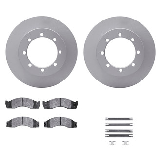 DFC® - Geospec Plain Rear Brake Kit with Ultimate Duty Performance Brake Pads