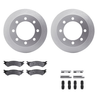 DFC® - Geospec Plain Rear Brake Kit with Ultimate Duty Performance Brake Pads