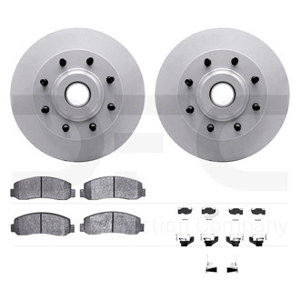 DFC® - Geospec Plain Front Brake Kit with Ultimate Duty Performance Brake Pads