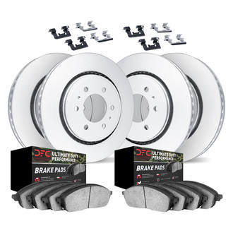 DFC® - Geospec Plain Brake Kit with Ultimate Duty Performance Brake Pads